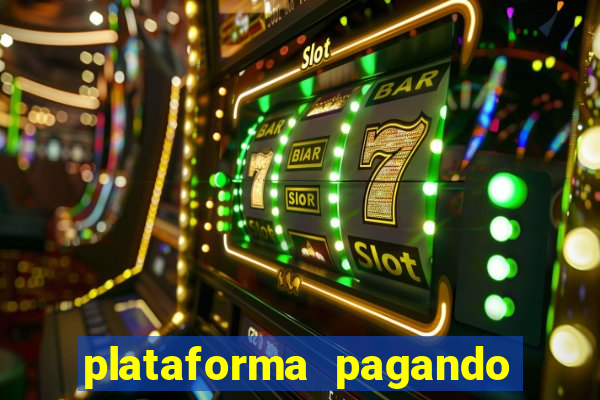 plataforma pagando no cadastro